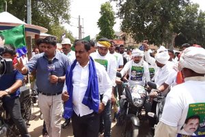 चुनाव प्रचार के अंतिम दिन बक्‍सर लोकसभा क्षेत्र में अनिल कुमार ने झोंकी पूरी ताकत