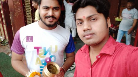 बाबा गरीब नाथ का आर्शीवाद लेकर कुमार गौरव और प्रवीण रिशु ने अपनी वेब सिरीज़ "ऐसी दीवानगी कही देखी नही" का आगाज़ किया .