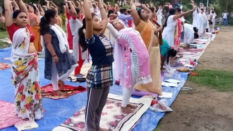 21 जून 2019 को पूरे विश्व भर में पंचम अंतरराष्ट्रीय योग दिवस काफी धूमधाम से मनाया गया।