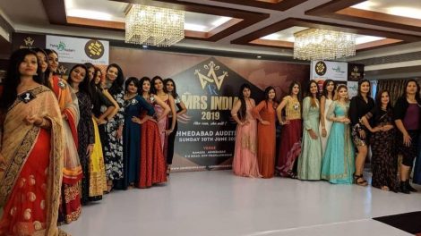 ब्यूटी पेजेंट ए आर (आशीष राय) मिसेज इंडिया 2019 प्रतियोगिता का पटना ऑडिशन