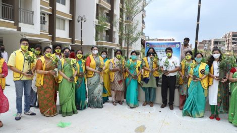 लॉयंस क्लब ऑफ अनंता ने लगाये 1000 पेड़