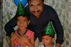 फ़िल्म निर्माता निर्देशक ब्रजेश पाठक ने मनाया अपने छोटे बेटे का पाँचवा जन्मदिन।