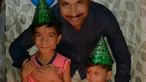 फ़िल्म निर्माता निर्देशक ब्रजेश पाठक ने मनाया अपने छोटे बेटे का पाँचवा जन्मदिन।