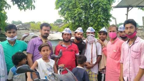 आम आदमी पार्टी ने चलाया जागरूकता अभियान