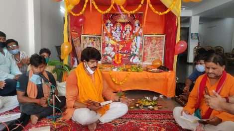भगवान श्री राम के लिए रो पड़े सांसद रवि किशन