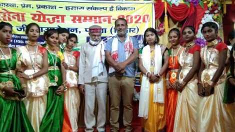 प्रगति आदर्श सेवा संस्थान के सचिव संजय कुमार बबलू को मिला कोरोना योद्धा सम्मान
