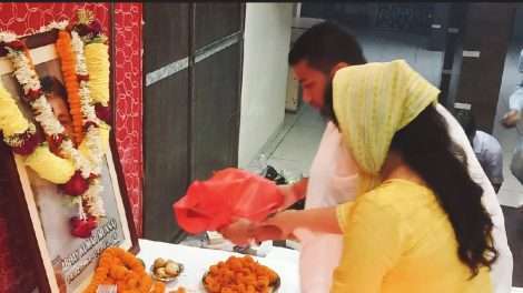 Late Egg Abhay Kumar Yadav ki 6th Punytithi Manayu gai