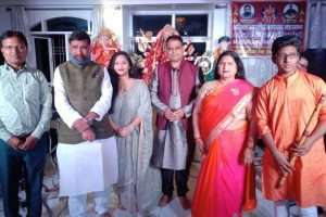 शारदीय नवरात्र के अवसर पर मां दुर्गा सप्तमी भजन संध्या