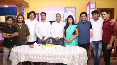 डीडी किसान पर 'किसके रोके रुका है सवेरा' के 50 एपिसोड प्रसारित होने पर मना जश्न