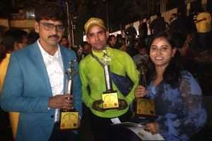 प्रसून यादव को मिला फिल्म "Muqaddar Ka Sikandar" के लिए Best Choreographer का ग्रीन सिनेमा अवार्ड