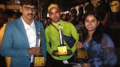 प्रसून यादव को मिला फिल्म "Muqaddar Ka Sikandar" के लिए Best Choreographer का ग्रीन सिनेमा अवार्ड