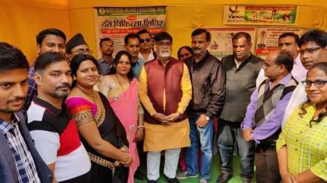 विजयज्योति नेचुरल हेल्थ केयर के तत्वाधान में हेल्थ कैंप का शुभारंभ सह् सम्मान समारोह का आयोजन