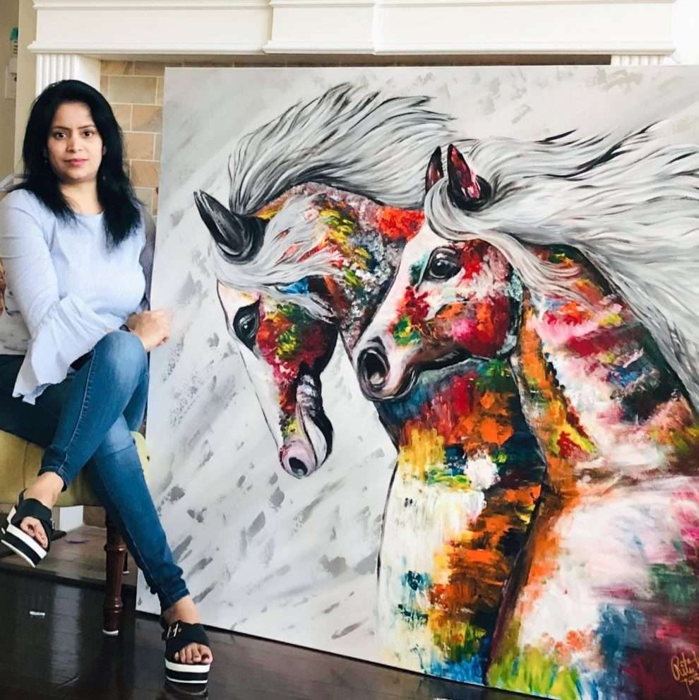 पटना की रितु अमेरिका में फहरा रही बिहार का झंडा