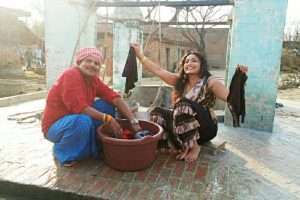 जब अजय यादव 'कट' के बाद भी लिपटे रहे हीरोइन अनन्दिता गिरी से