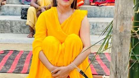 भोजपुरी की खूबसूरत अभिनेत्री संजना राज कर रही हैं शादी, वायरल हुई हल्दी के रस्म की तस्वीरें