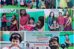 *फ्लाइंग कलर्स” फैशन शो में मुख्य अतिथि बनीं मिनी मॉडल लाडो बानी पटेल
