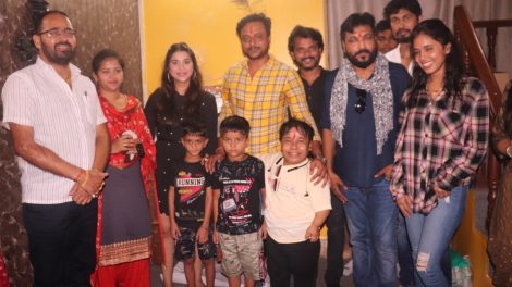 नवरात्रि के पहले दिन अमरीश सिंह की भोजपुरी फ़िल्म 'भाग्य विधाता' का भव्य मुहूर्त संपन्न