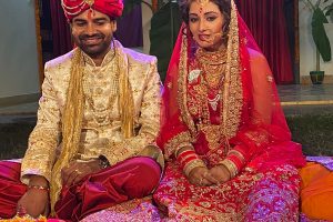 मणि भट्टाचार्य ने रचाई भोजपुरी के हैंडसम हीरो कृष भईया से शादी