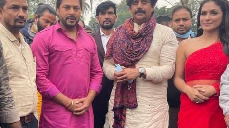 मति प्रोडक्शन की भोजपुरी फ़िल्म 'मैं तेरे इश्क में' की शूटिंग कंप्लीट, सांसद रवि किशन ने दी बधाई
