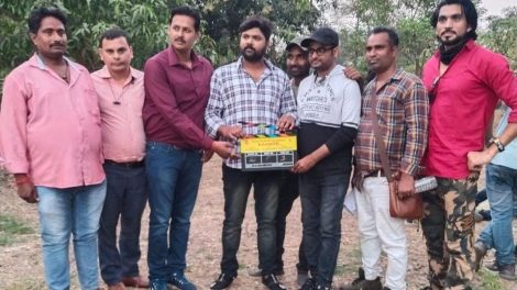 निर्माता मनीष कुमार सिंह व Samar Singh की Bhojpuri film "कांटे" की शूटिंग संपन्न