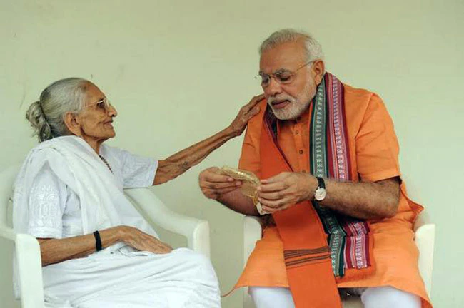 Modi Honors Late Mother Heeraba: "Glorious Century Rests at God's Feet"