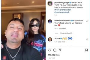 Yo Yo Honey Singh with his Girlfirend