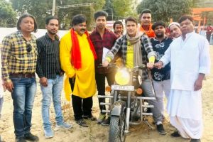 राज यादव व चांदनी सिंह भोजपुरी फिल्म "दुल्हन एक प्रेम कहानी" की शूटिंग हुई शुरू
