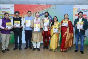 समीर कुमार महासेठ माननीय उद्योग मंत्री,ने दिव्य आलेख पत्रिका का किया लोकार्पण