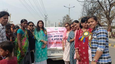 कस्तूरी नृत्यांगन चैरिटेबल ट्रस्ट ने आशियाना नगर में अग्निपीड़ितों की मदद की