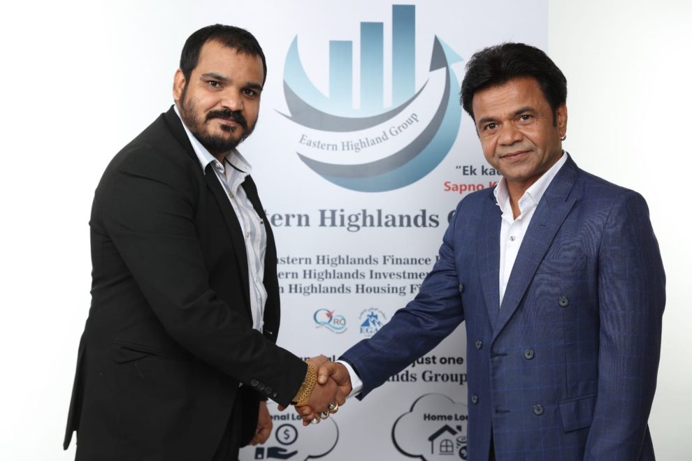 Rajpal Yadav Joins Pandey’s Eastern Highlands Group as Brand Ambassador.