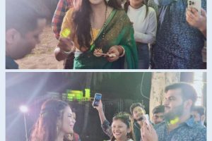 अरविंद अकेला कल्लू और आदिशक्ति फिल्म्स ने मनाया चांदनी सिंह का जन्मदिन