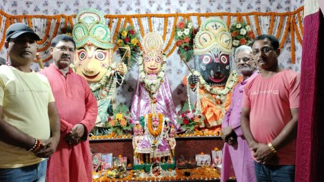 भगवान श्री जगन्नाथ की वापसी रथ यात्रा पूजन एवं विशाल भंडारा का आयोजन