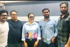 लाडो मधेशिया स्टारर लक्ष्मी त्रिवेणी फिल्म प्रोडक्शन की 'माई के दुलारी' का संगीतमय मुहूर्त संपन्न