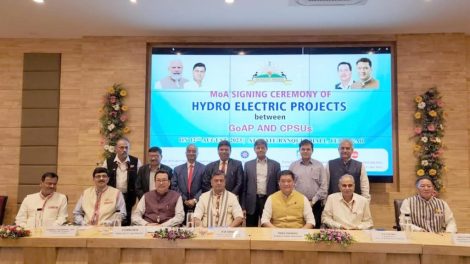 Signing in the presence of Union Power Minister RK Singh and Arunachal Pradesh Chief Minister Pema Khandu in Itanagar