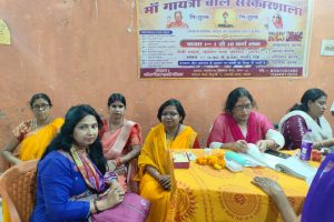 मां गायत्री बाल संस्कारशाला में नि:शुल्क चिकित्सा परमर्श शिविर का आयोजन