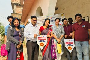 रोटरी क्लब ऑफ चाणक्या प्राइड ने स्कूल के बच्चों के बीच मनाया बाल दिवस,बांटी खाद्य सामग्री