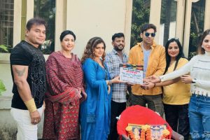 निशा दुबे ने खत्म की भोजपुरी फ़िल्म यारियां की शूटिंग .!