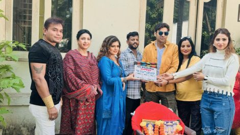 निशा दुबे ने खत्म की भोजपुरी फ़िल्म यारियां की शूटिंग .!