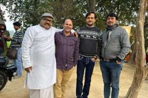 विमल पांडेय, संजय वर्मा कर रहे हैं अरुण तिवारी के निर्देशन में भोजपुरी फ़िल्म "दो चुटकी सिन्दूर" की शूटिंग