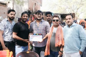 अरविन्द अकेला कल्लू की कुकी इंटरनेशनल फिल्म्स व कॉलटेक्स इंटरनेशनल फिल्म्स की फ़िल्म की शूटिंग वाराणसी में शुरू