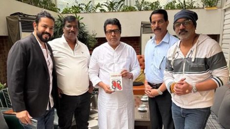 K Sera Sera Director Vikrant Anand Meets Raj Thackeray*