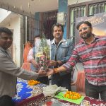 फिल्म भाई तो भाई होता हैं का प्रमोशन के लिए मुजफ्फरपुर पहुंचे आनंद देव मिश्रा